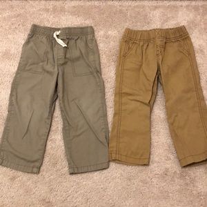 Carters 2T boys pants bundle EUC